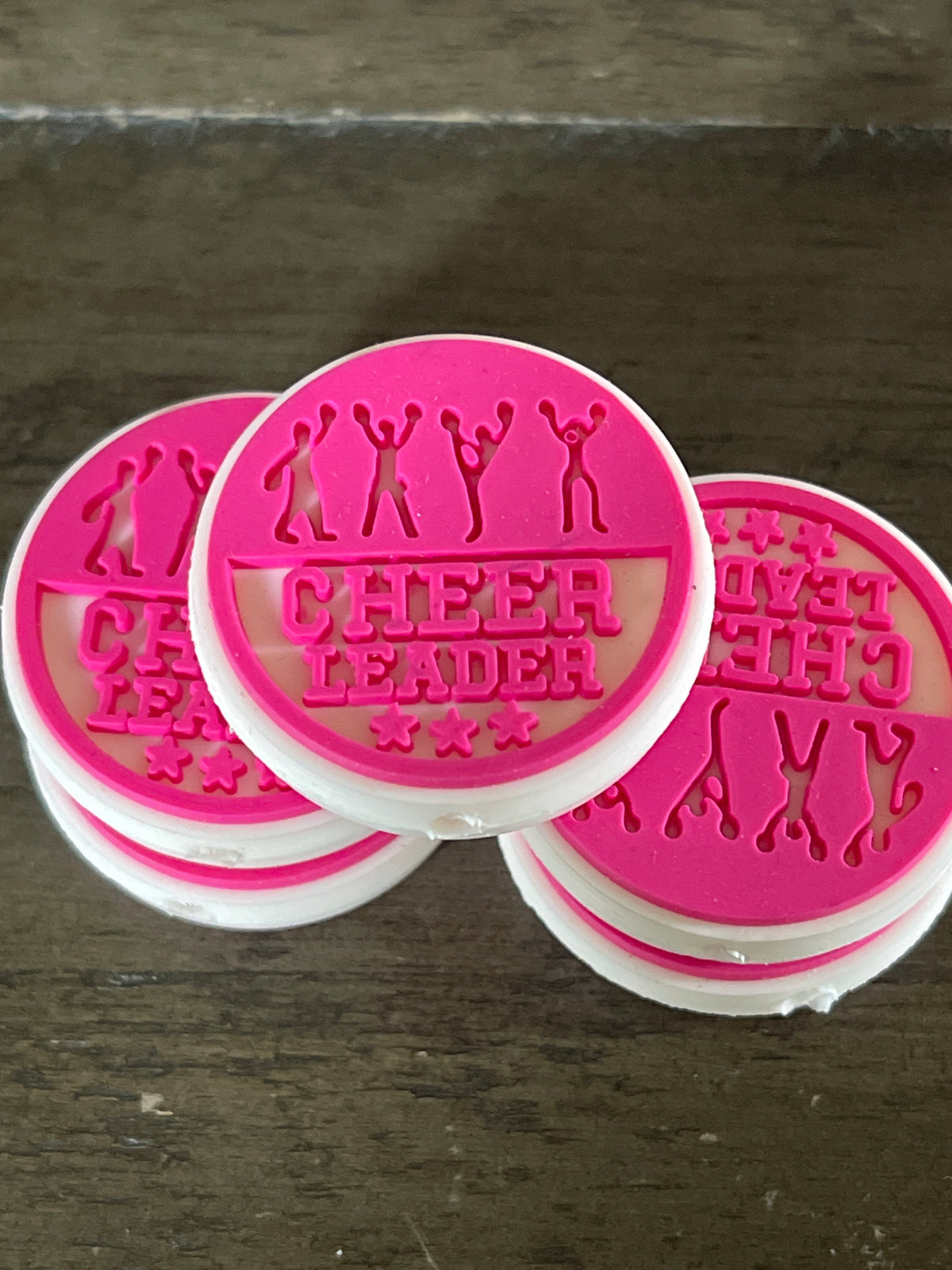 SILICONE FOCAL- Cheer/Dance/Twirling (12 Options)