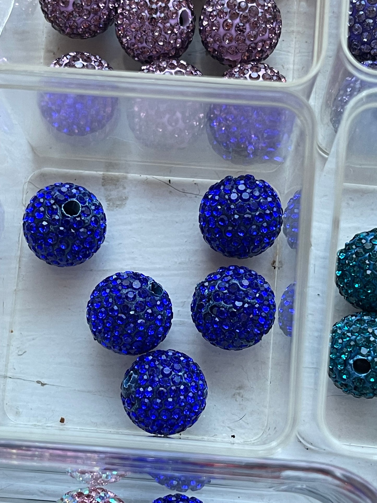 16mm RHINESTONE BEAD (37 OPTIONS)