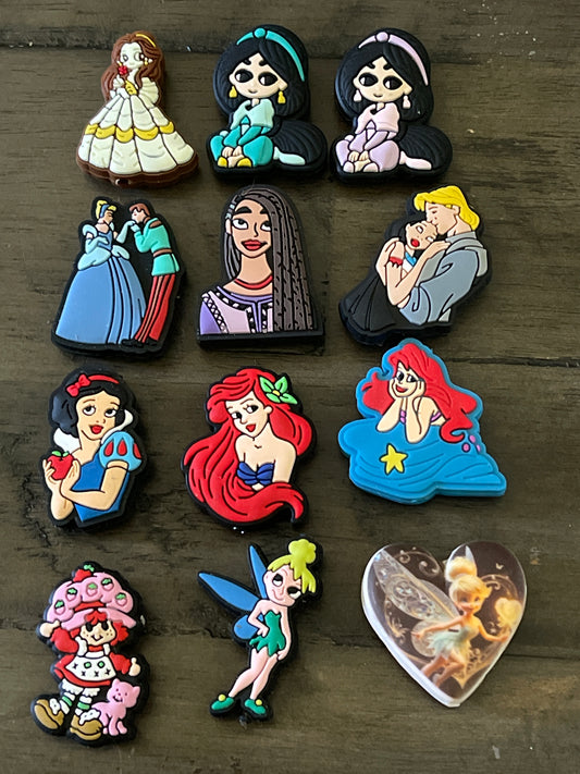 SILICONE FOCAL- Princess/Kid Animated Movie (36 Options)(Low Inventory)