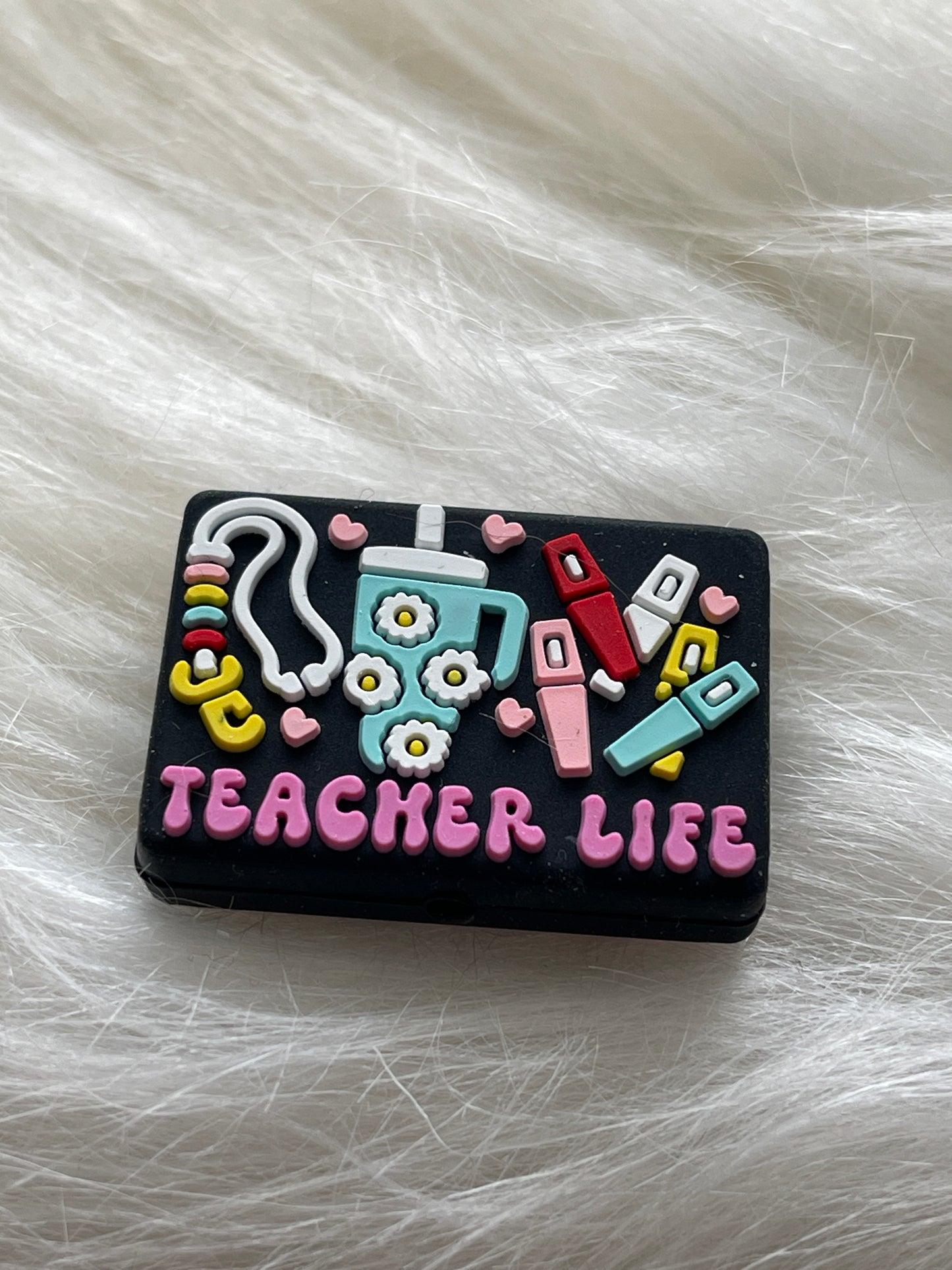 SILICONE FOCALS- SCHOOL TEACHER Theme (26 OPTIONS & Discount Scoops)