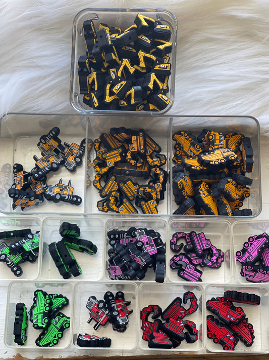 SILICONE FOCAL- Semi, Scoop, and Dump Trucks (13 options & Discount Focal Scoops)