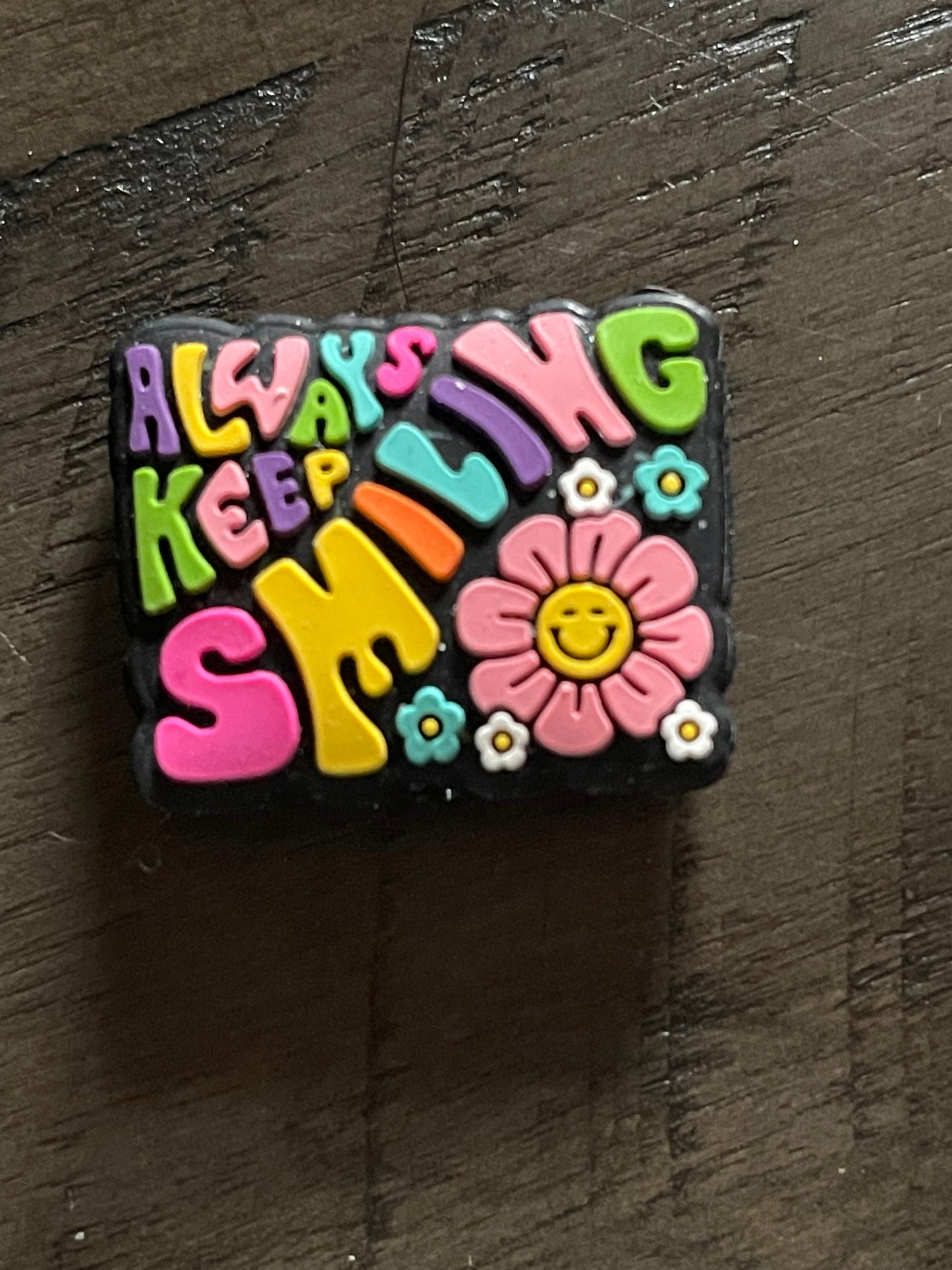 SILICONE FOCAL - Love/Happy Theme-Low Inventory Clearance)