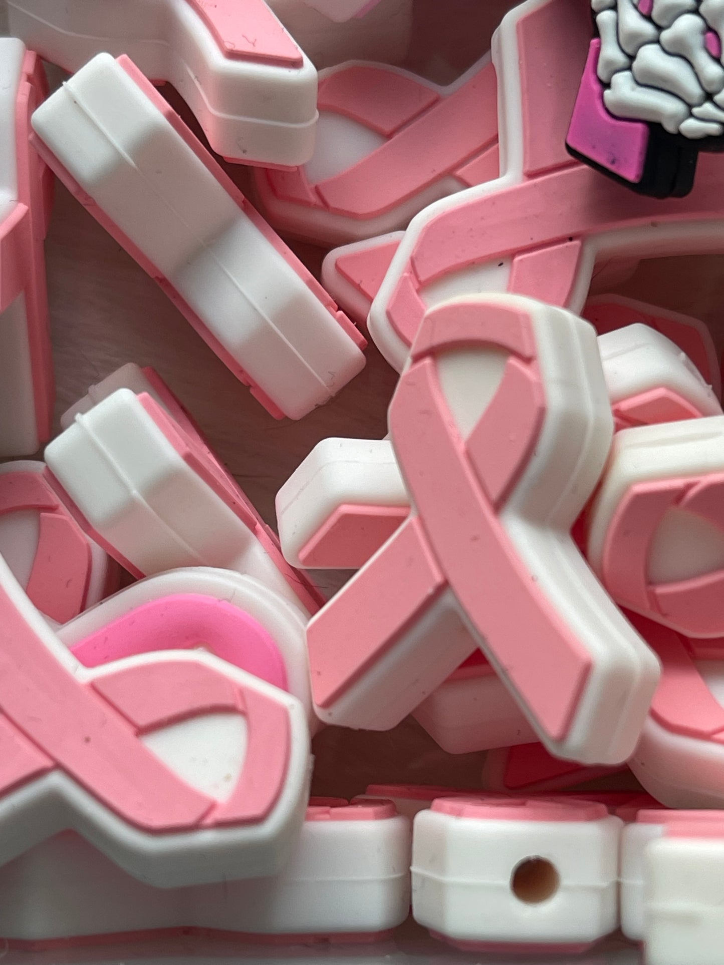 SILICONE FOCAL- Cancer & Ribbons(17 Options)