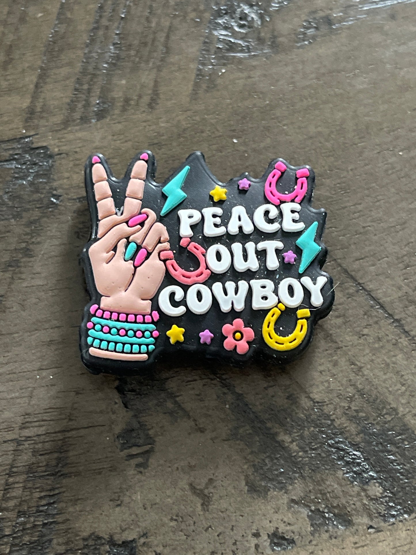 SILICONE FOCAL - Cowboy/Southern Theme-Low Inventory Clearance)