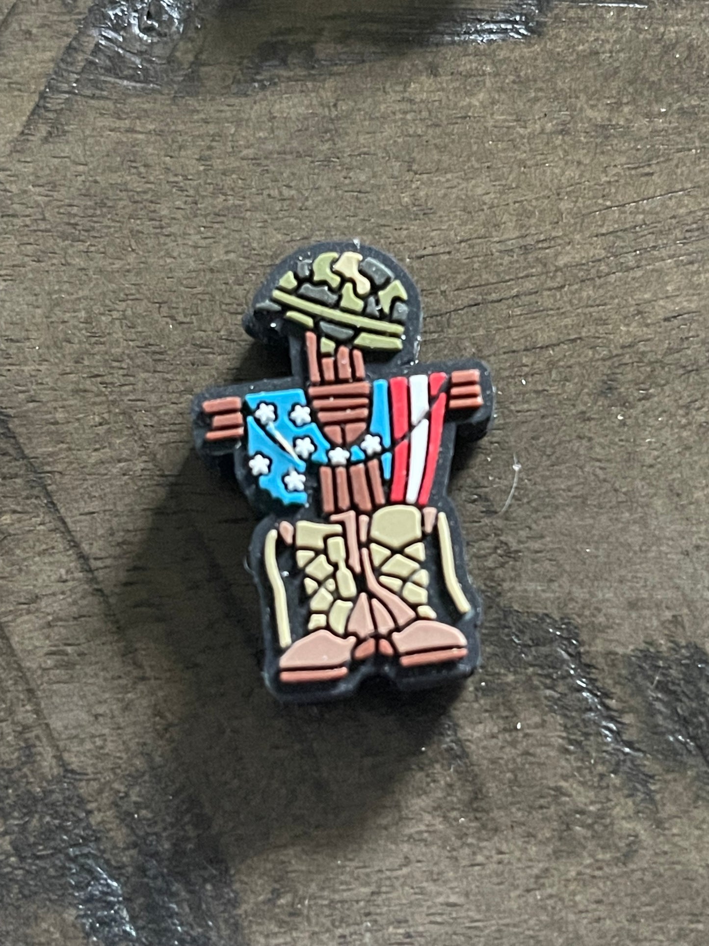 SILICONE FOCAL- Politcal - Patriotic, 4th of July Theme