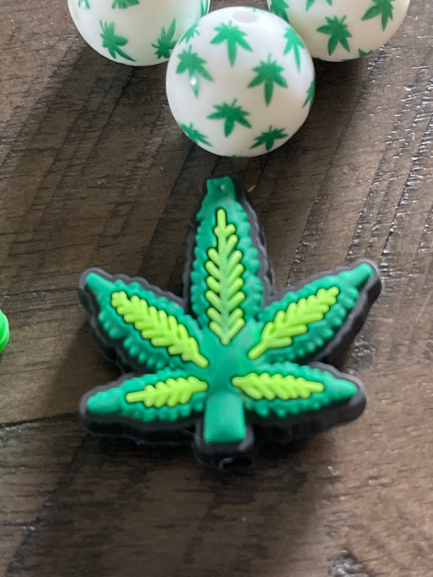 SILICONE FOCAL- Happy 420 Theme Weed Focals- (11 Options)