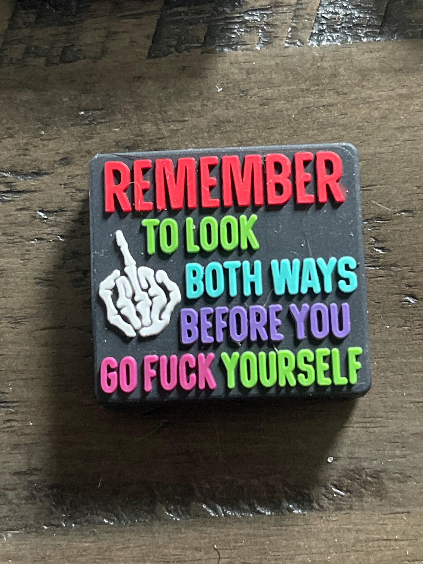 SILICONE FOCAL - Adult/Sarcasm/Swear Theme