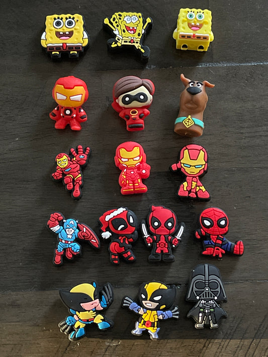 SILICONE FOCAL- Kid Movie/ Cartoon/ Super-Hero