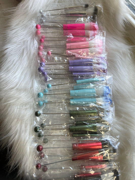 BEADABLE BLANK SET OF 5 MAKE UP BRUSHES (9 Options)