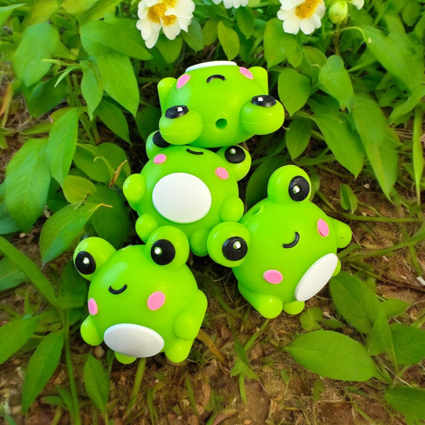 3D SILICONE FOCAL- Froggie- Big Eyes (3D Focal only-Pen/Pencil sold separately)