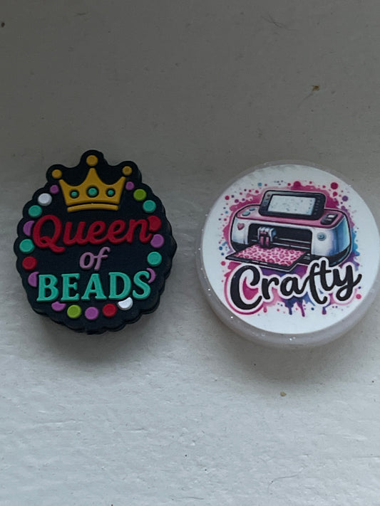 SILICONE FOCAL- Queen of Beads and Crafty