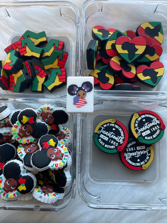 SILICONE FOCAL - Juneteenth (3 Options)