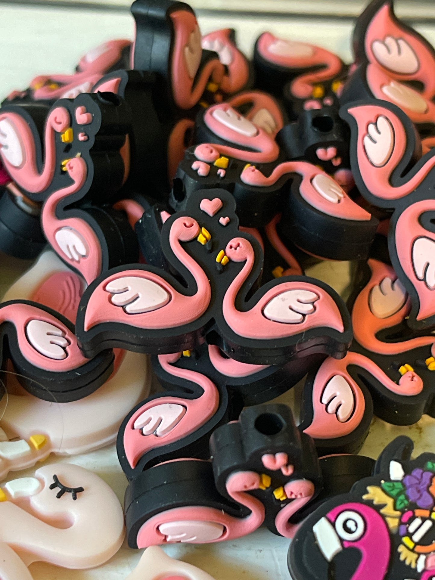 SILICONE FOCAL- Flamingo (3 options)