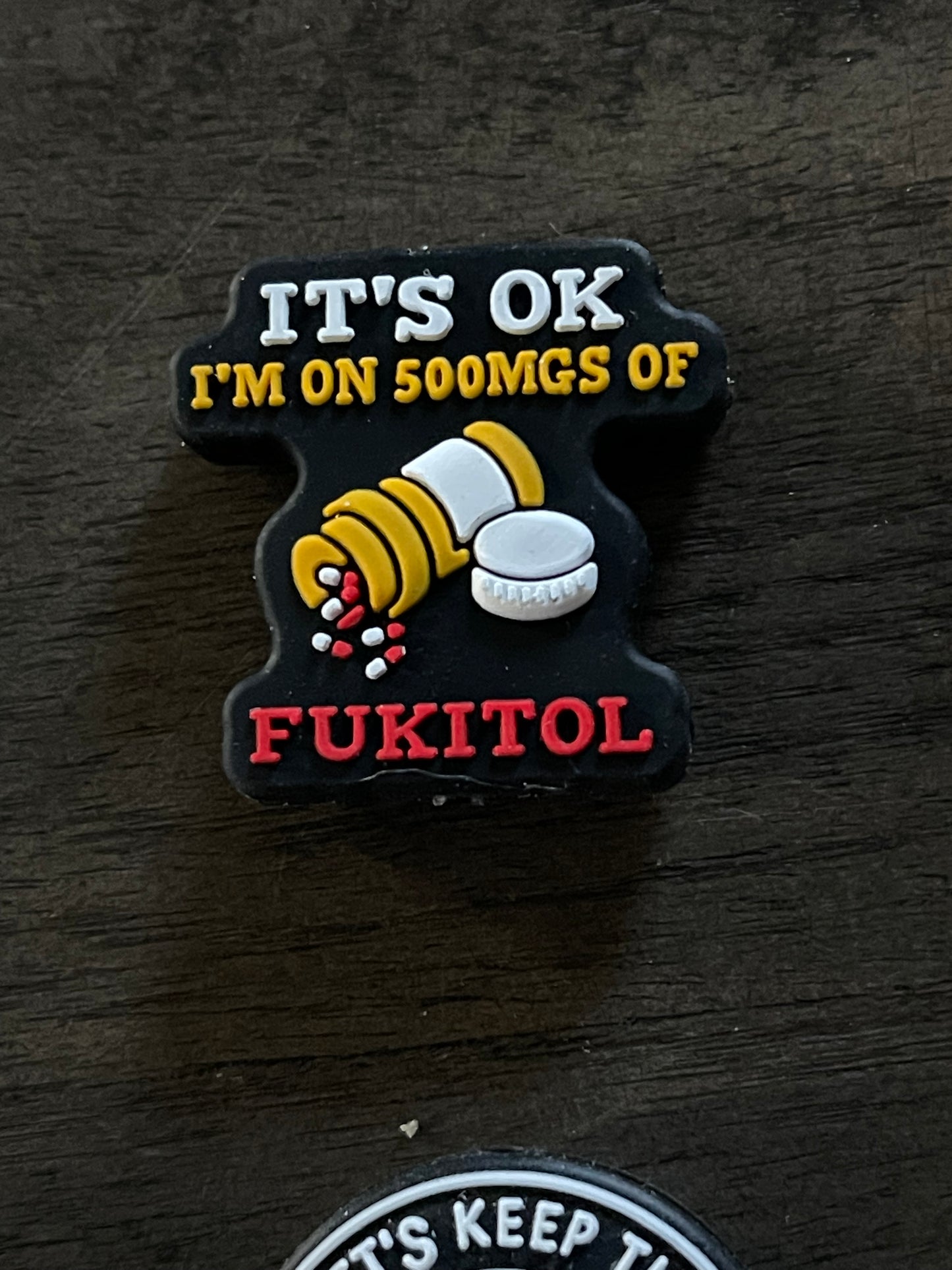 SILICONE FOCAL - Adult/Sarcasm/Swear Theme