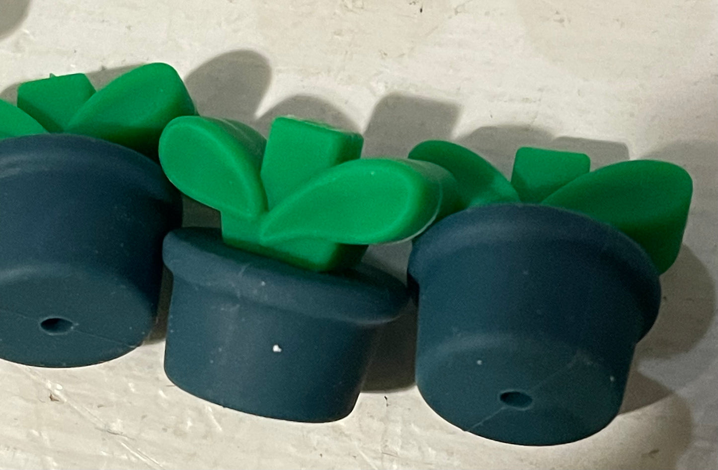 SILICONE FOCAL - Flower Pot-NO FLOWER (10 options)