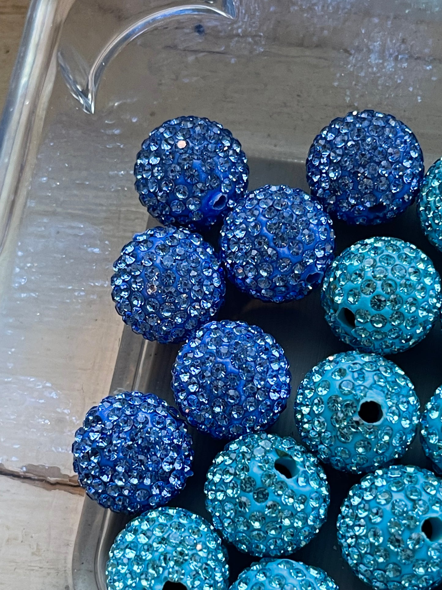 16mm RHINESTONE BEAD (37 OPTIONS)