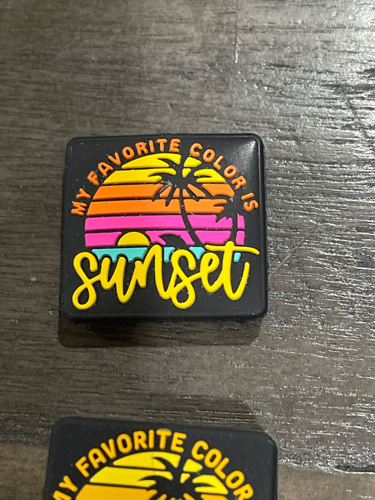 SILICONE FOCAL - Vacation/Beach Theme-Low Inventory