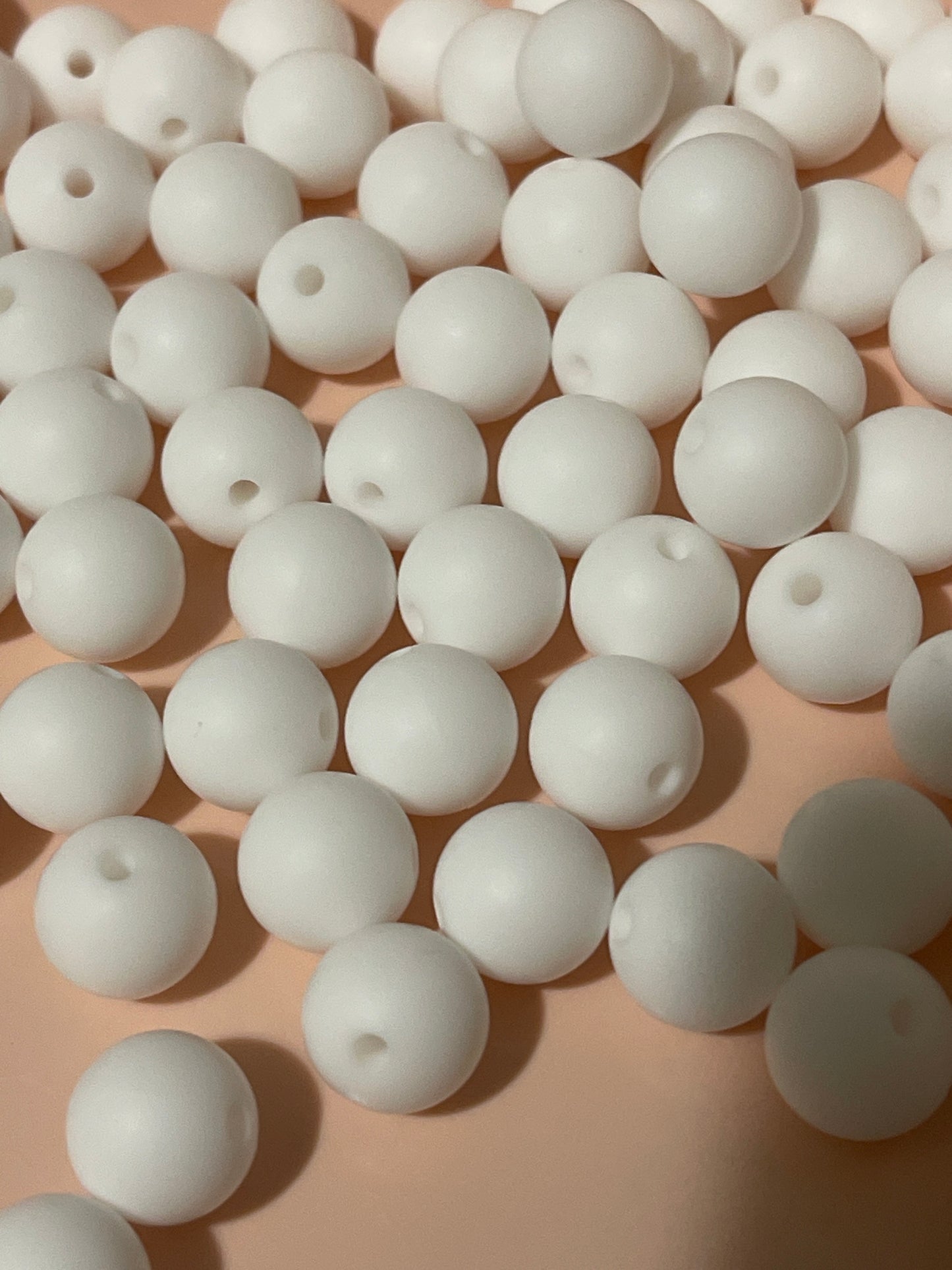 12mm SILICONE BEADS (Multiple Color Variations)