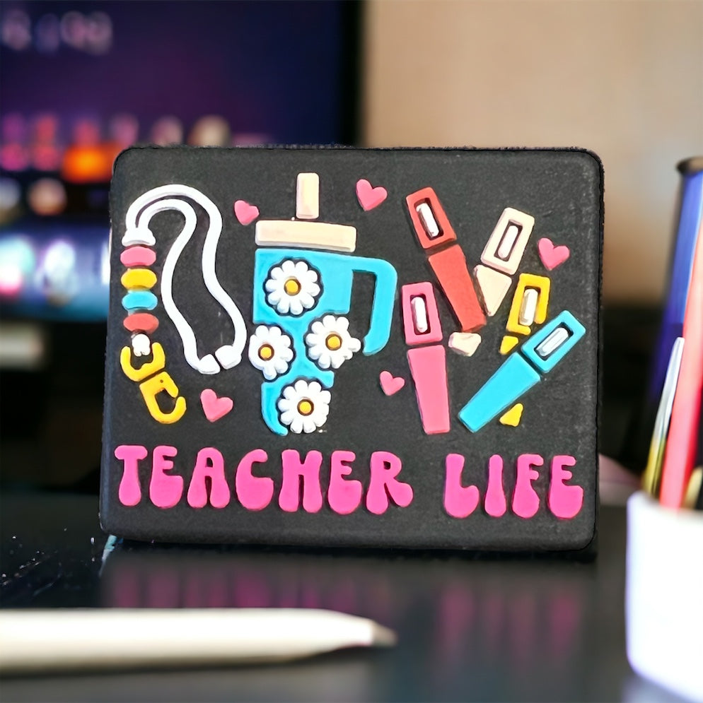 SILICONE FOCALS- SCHOOL TEACHER Theme (26 OPTIONS & Discount Scoops)