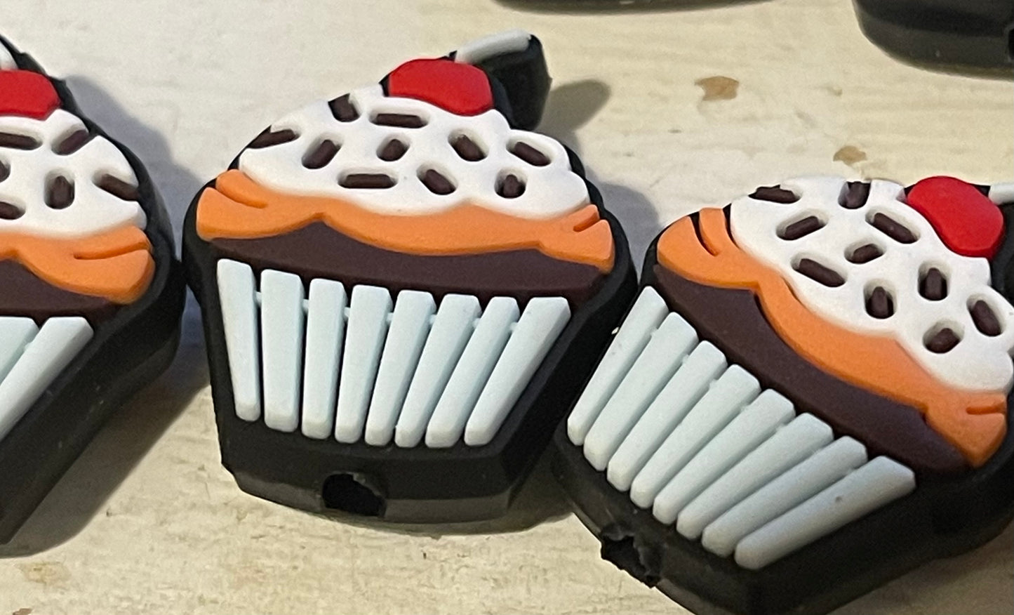 SILICONE FOCAL- Cupcake (6 options)