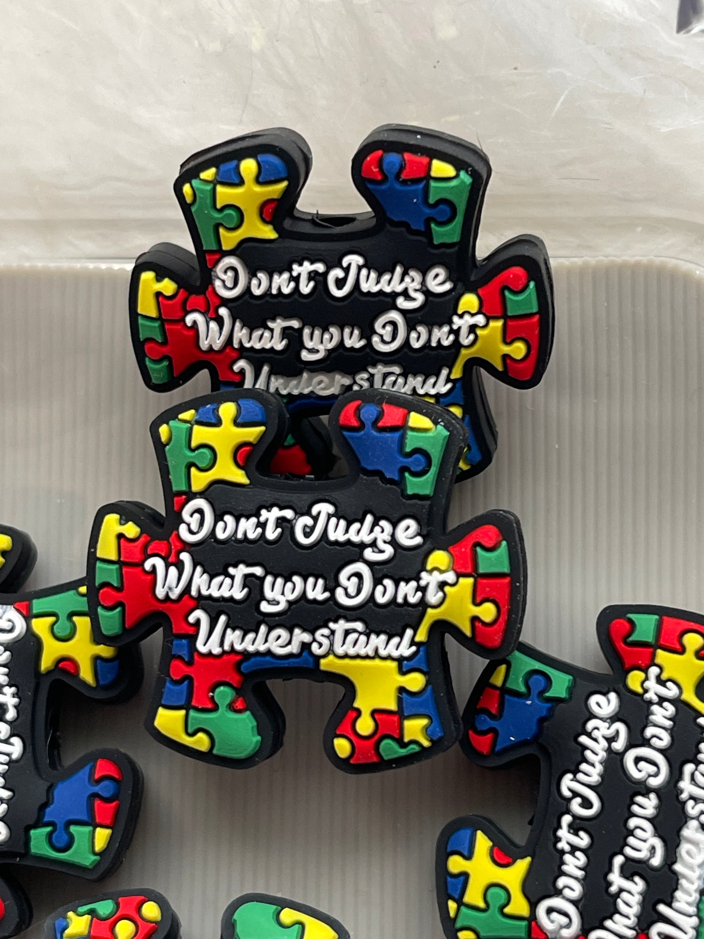 SILICONE FOCALS- AUTISM INSPIRED (4 OPTIONS)