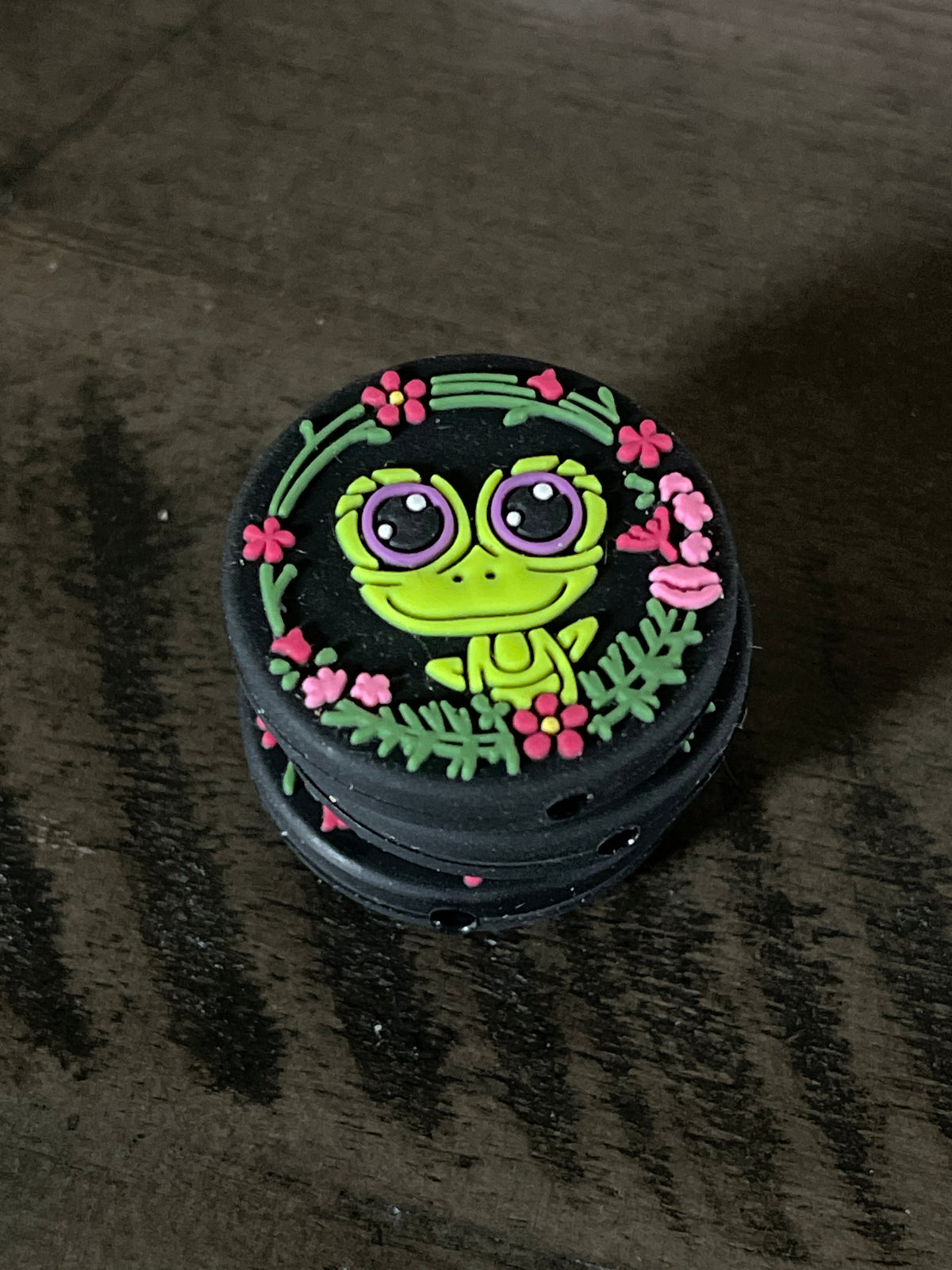 SILICONE FOCAL- FROG W/ Purple Eyes