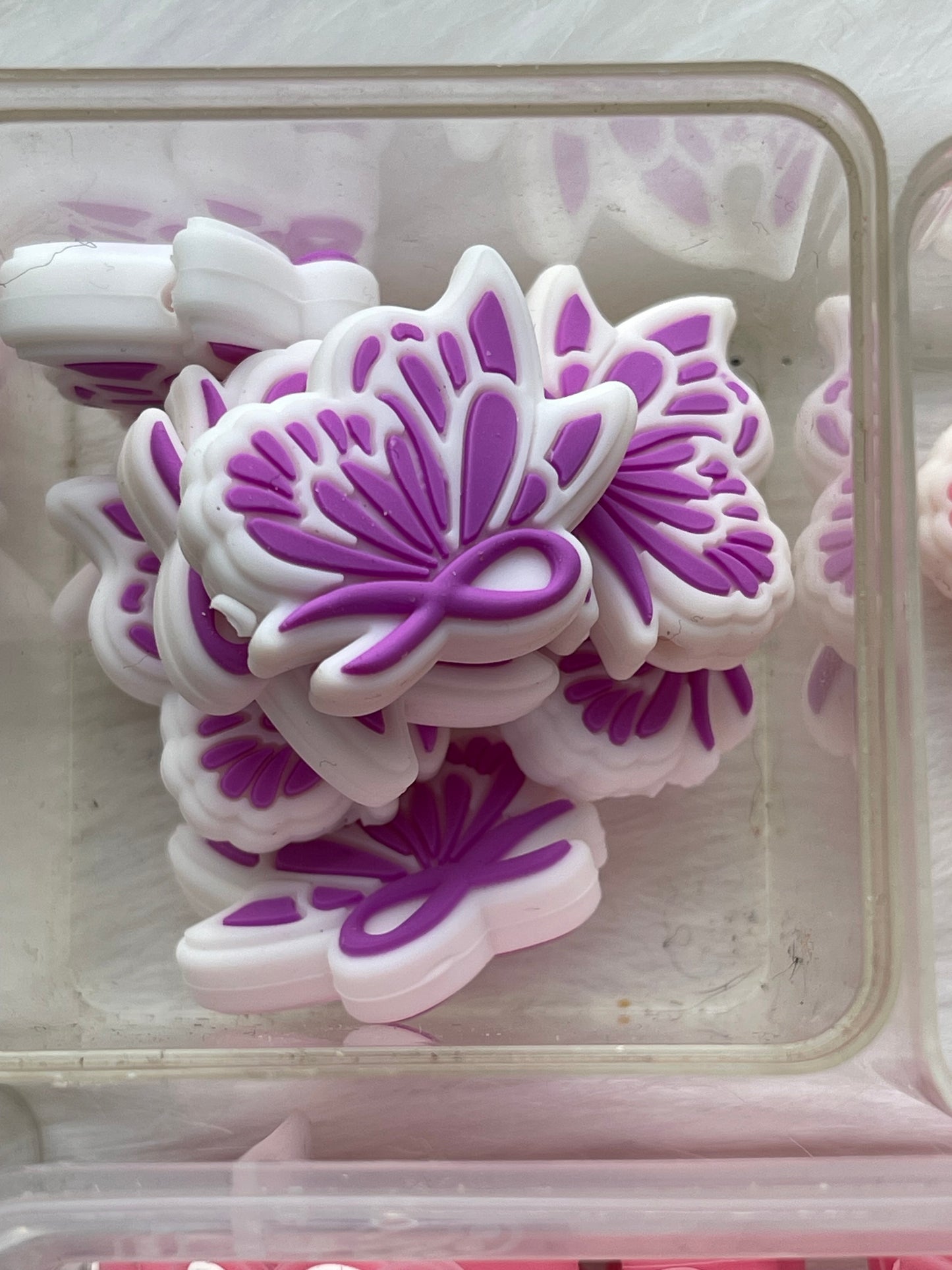 SILICONE FOCAL- Cancer & Ribbons(17 Options)