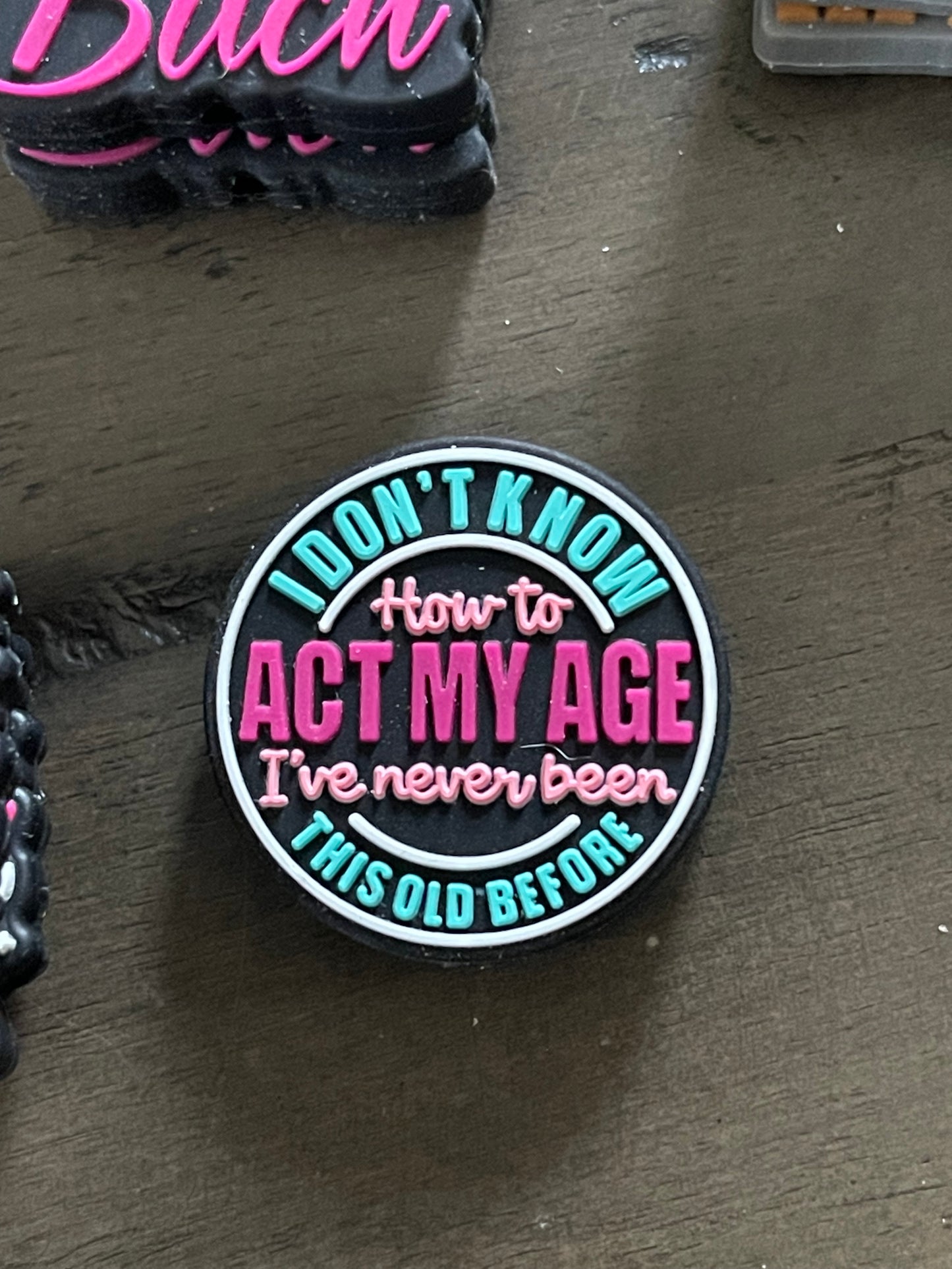 SILICONE FOCAL - Adult/Sarcasm/Swear Theme