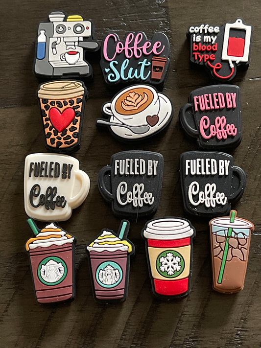 SILICONE FOCAL- Coffee Theme (13 Options)