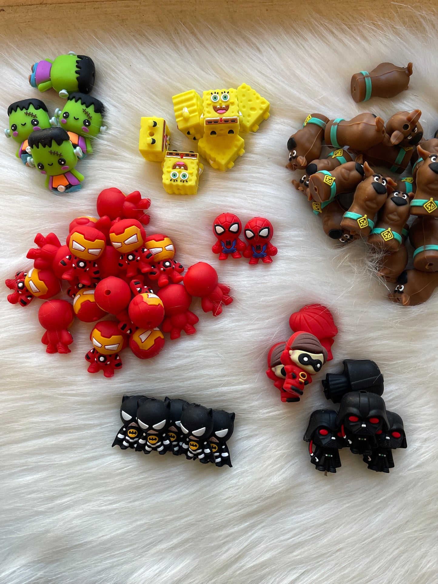 3D SILICONE FOCAL- Kid Movie/Cartoon/Hero (8 Options)