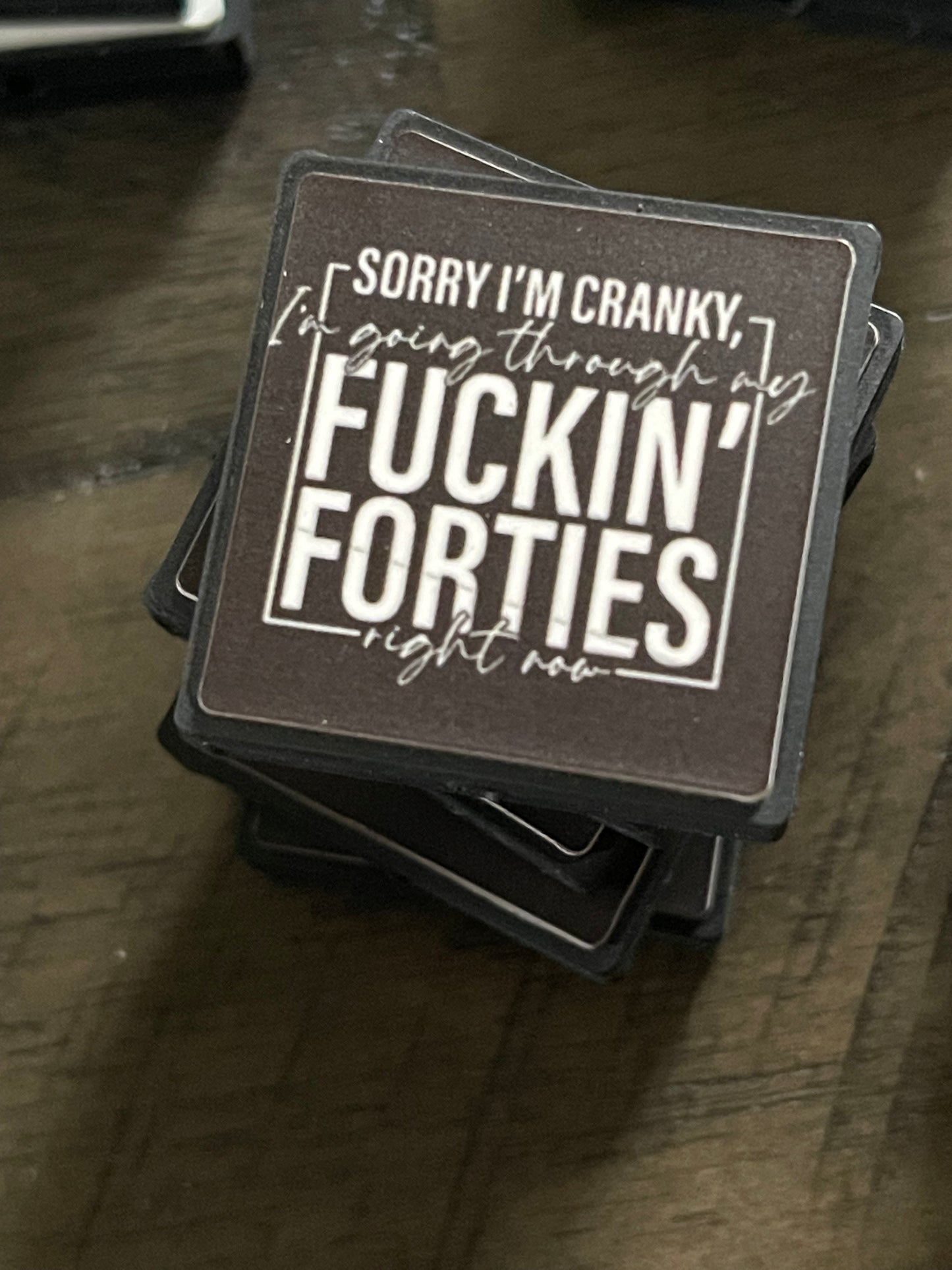 SILICONE FOCAL- New Adult Sarcasm (26 options)