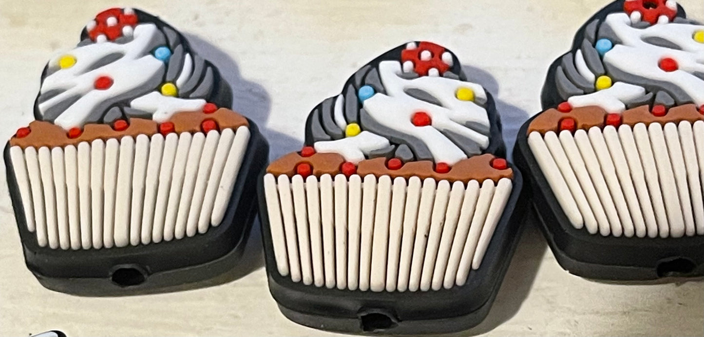 SILICONE FOCAL- Cupcake (6 options)