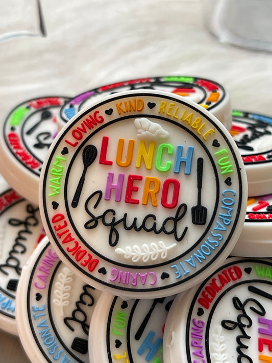 SILICONE FOCAL- Lunch Hero Squad