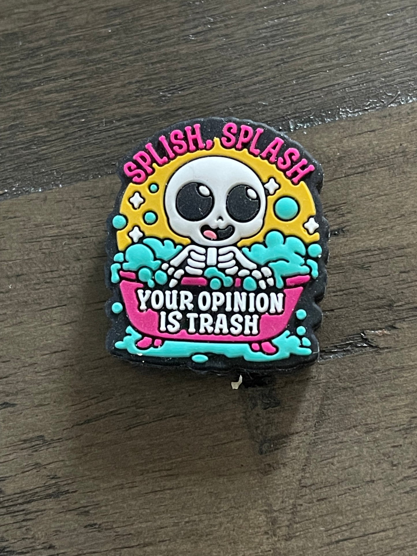 SILICONE FOCAL - Sarcasm Theme-Low Inventory Clearance)