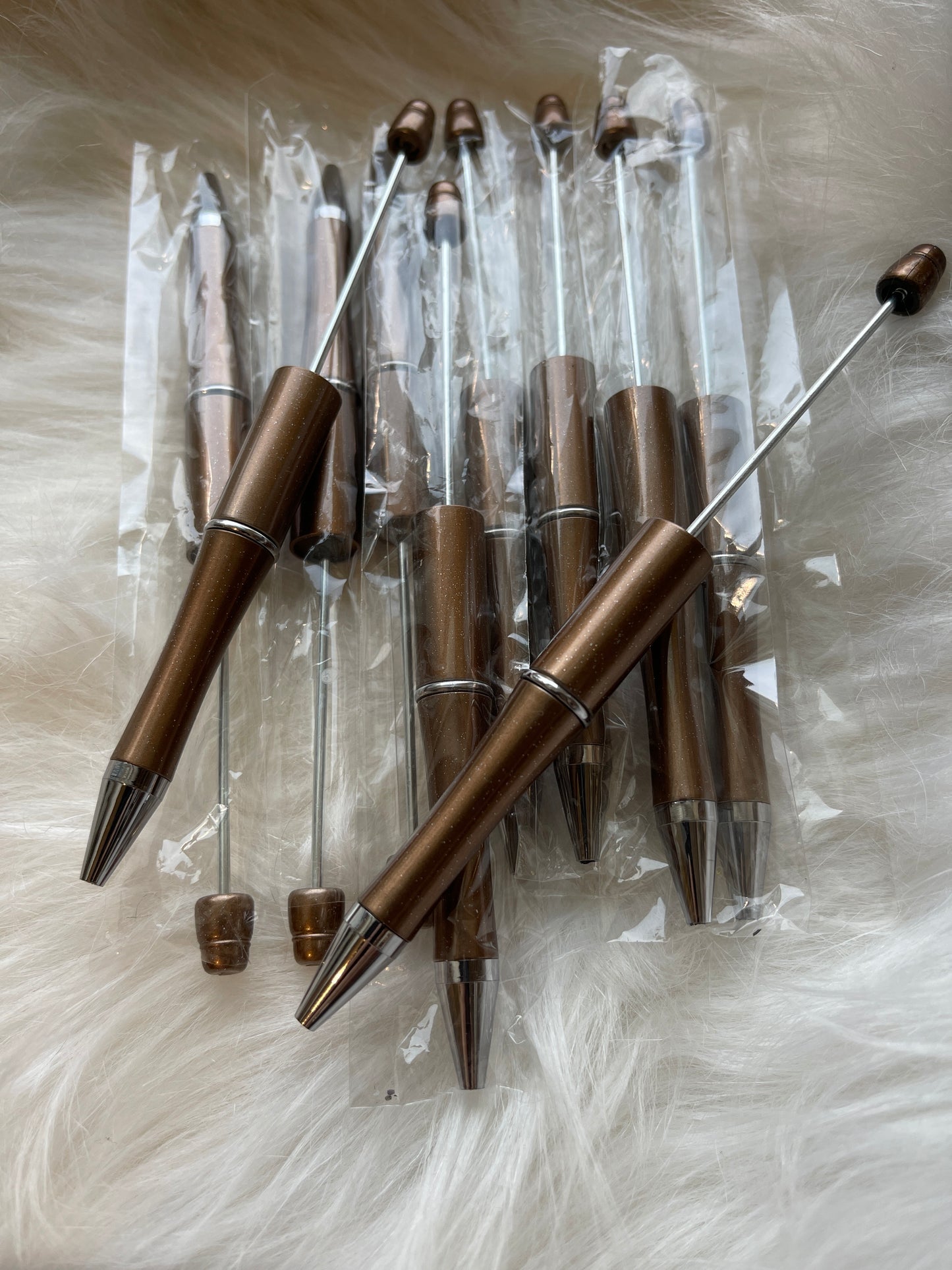 PEN BLANK Brownish Gold Glitter (quantity discount available)
