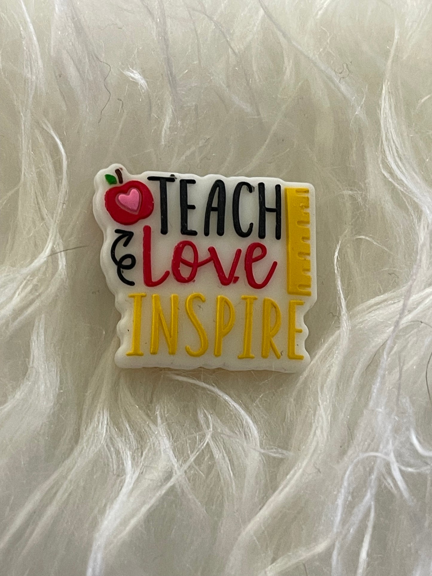 SILICONE FOCALS- SCHOOL TEACHER Theme (26 OPTIONS & Discount Scoops)
