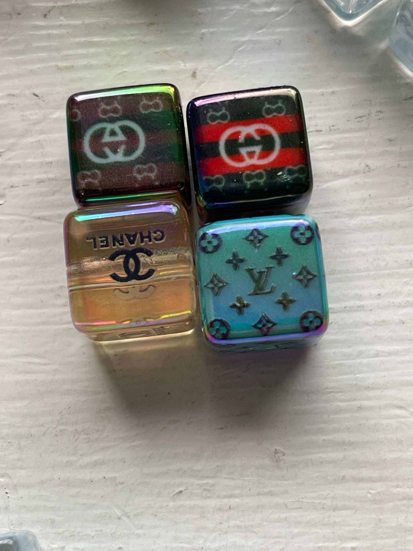 15mm CUBES- Designer inspired (14 OPTIONS)