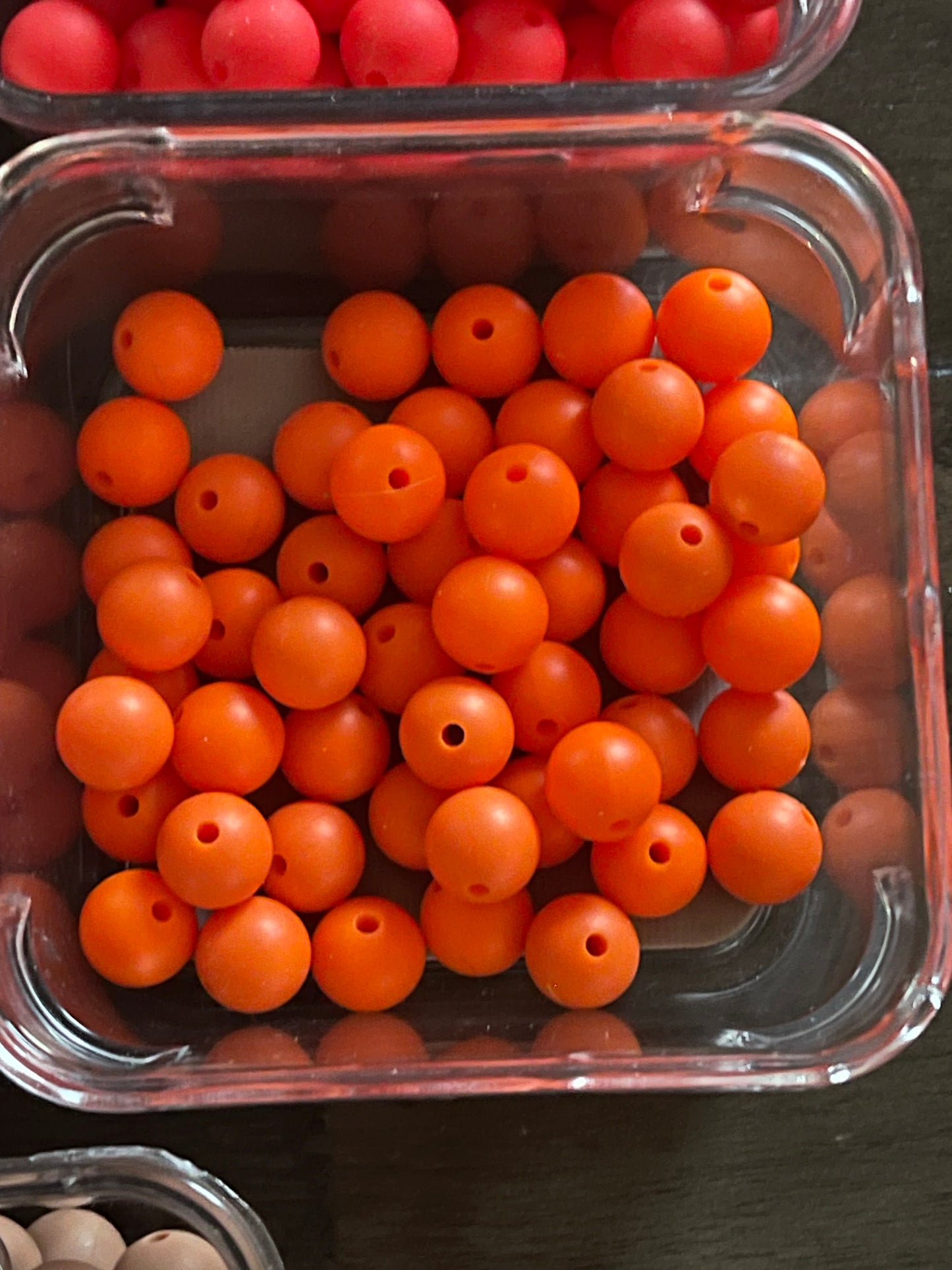 12mm SILICONE BEADS (Multiple Color Variations)