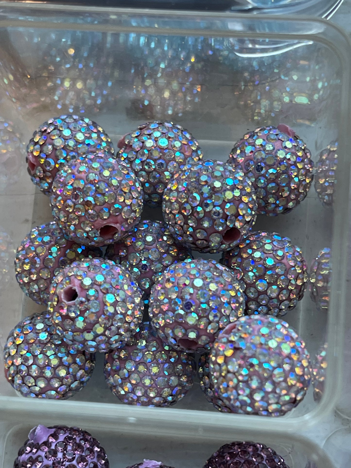 16mm RHINESTONE BEAD (37 OPTIONS)