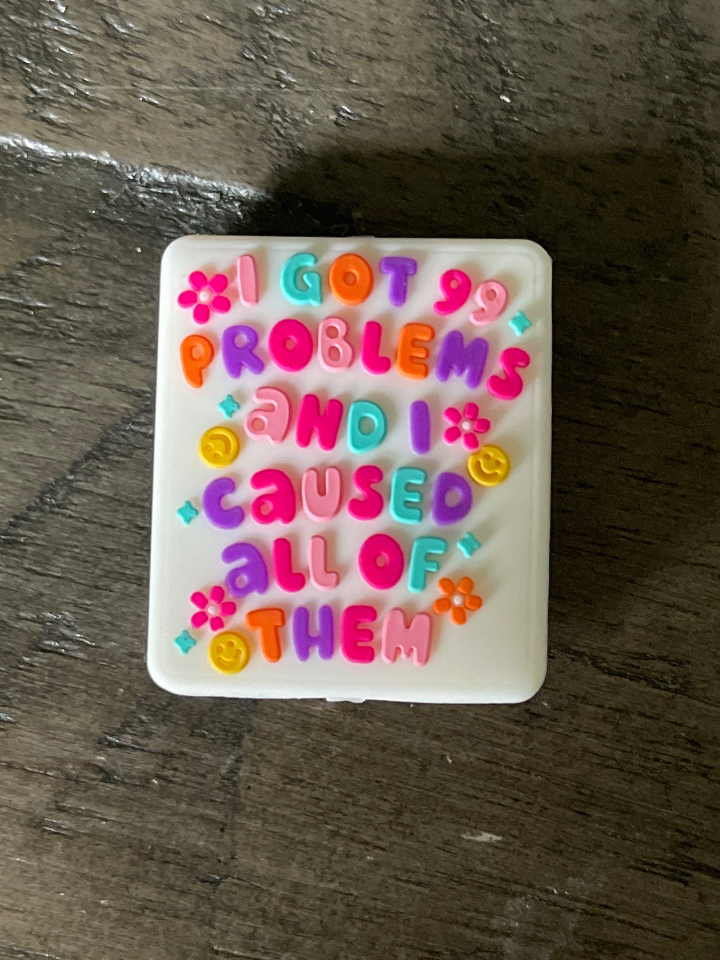 SILICONE FOCAL - Sarcasm Theme-Low Inventory Clearance