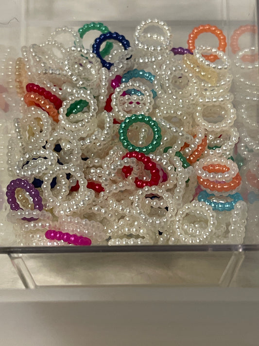 Spacers- Acrylic Baby Pearls (2 size Options)