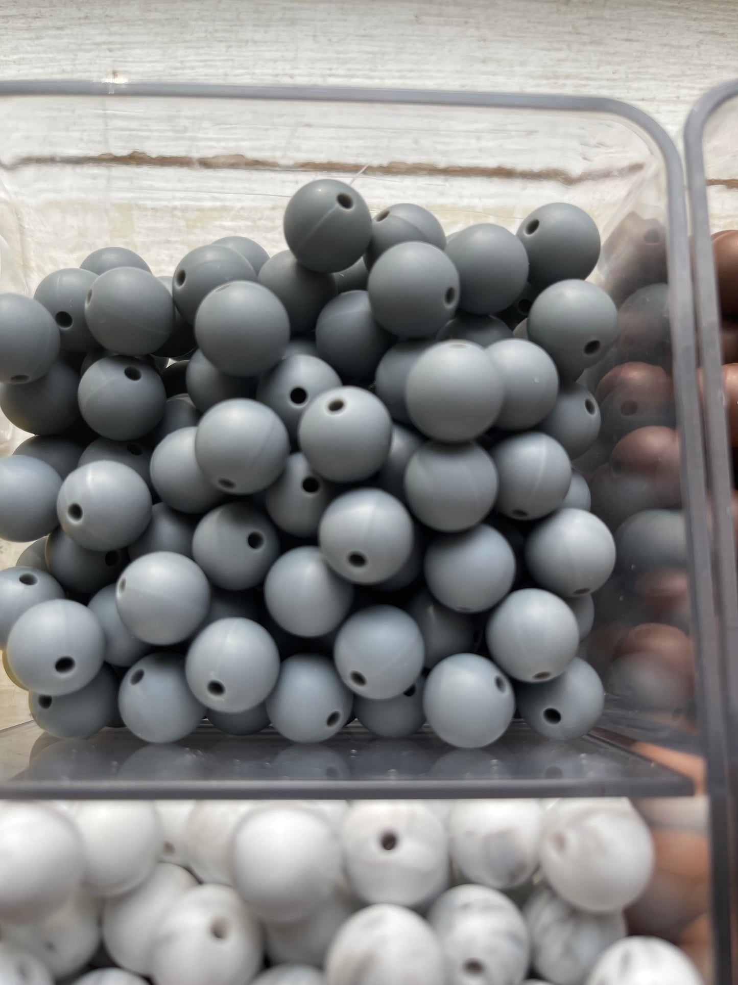 12mm SILICONE BEADS (Multiple Color Variations)