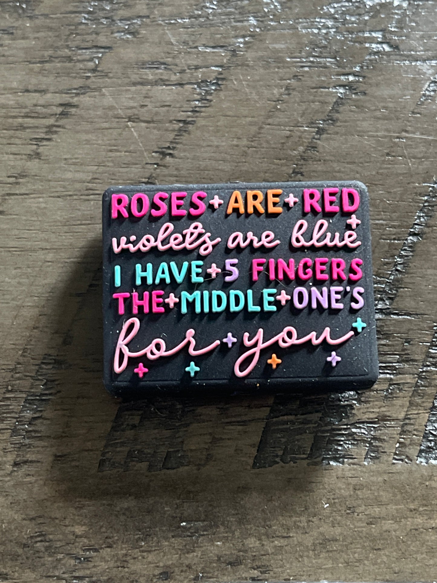 SILICONE FOCAL - Adult/Sarcasm/Swear Theme