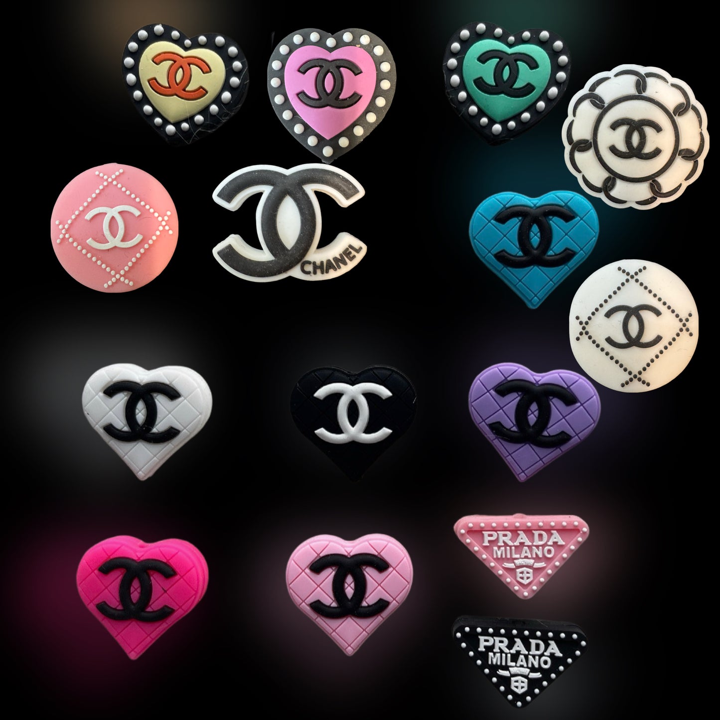 SILICONE FOCAL- DESIGNERS C’s & P’s (15 Options)