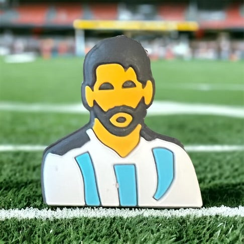 SILICONE FOCAL- Soccer  Messi (Focal only-15mm soccer ball sold separately)