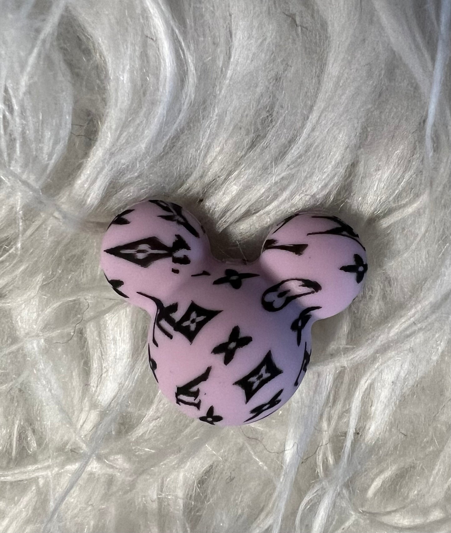 15mm SILICONE BEAD-Mickey L’s Heads (8 COLORS) design