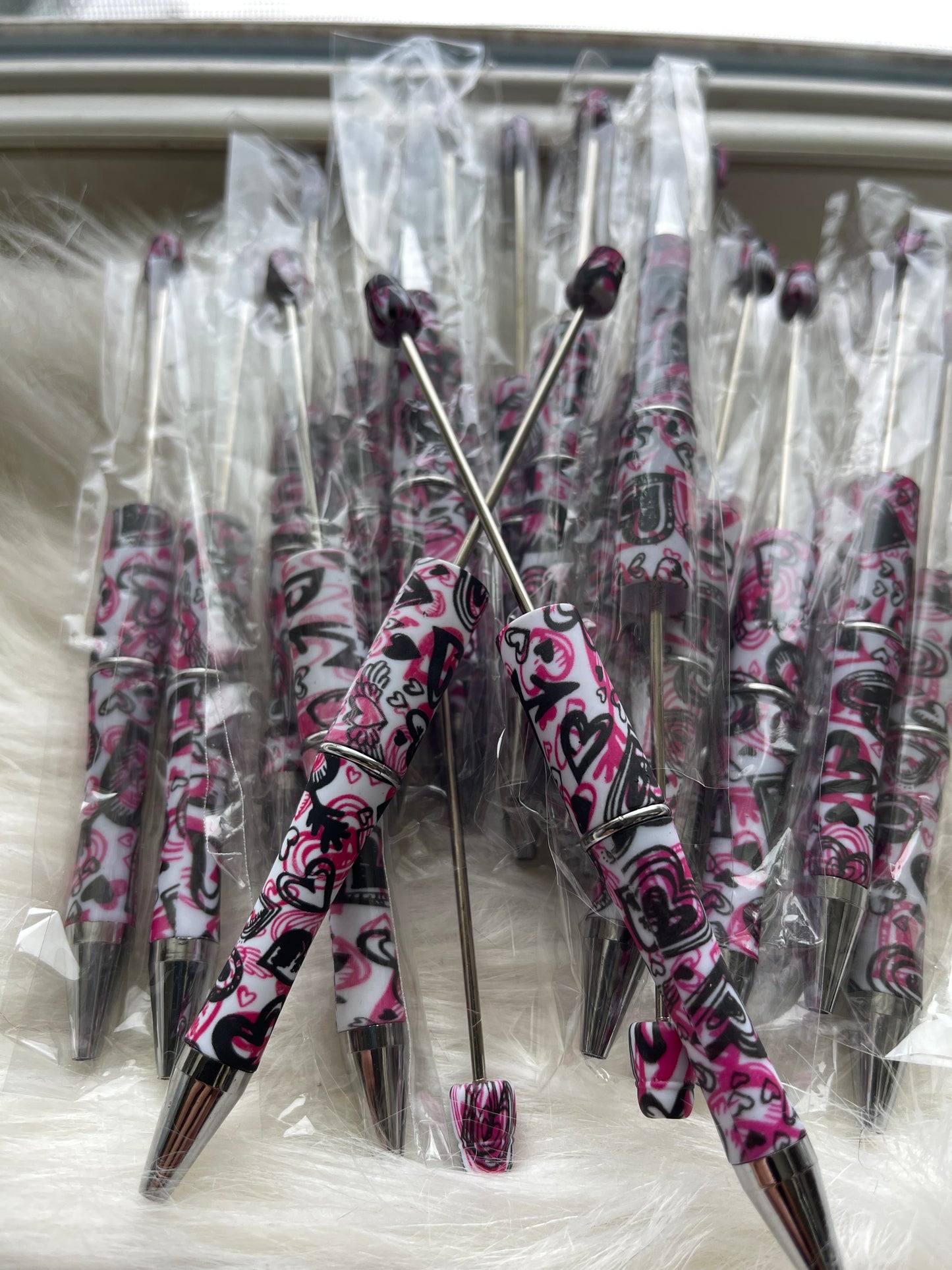PEN BLANK PRINTED Graffiti Hearts