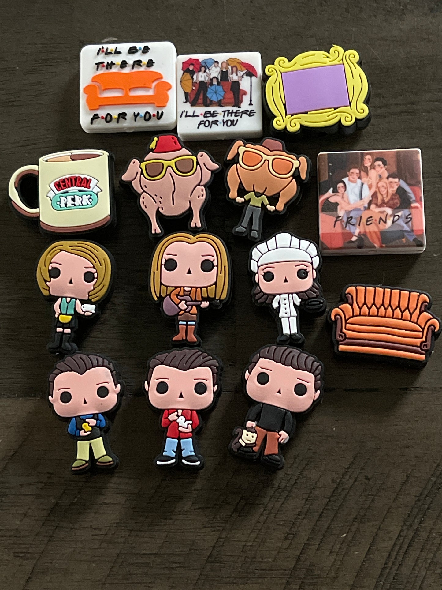 SILICONE FOCAL - FRIENDS- I’ll be there for you(6 Options)
