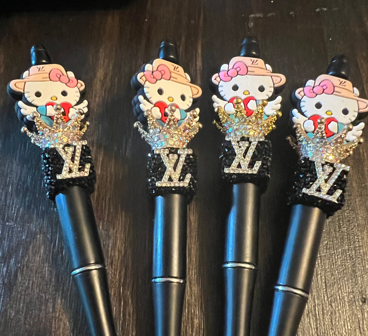 METAL SILVER CROWN SPACERS WITH RHINESTONES