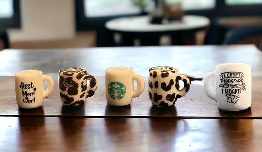 SILICONE FOCAL- coffee MUG focals - (6 options)